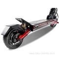 2 wheel foldable electric scooter with dual suspension